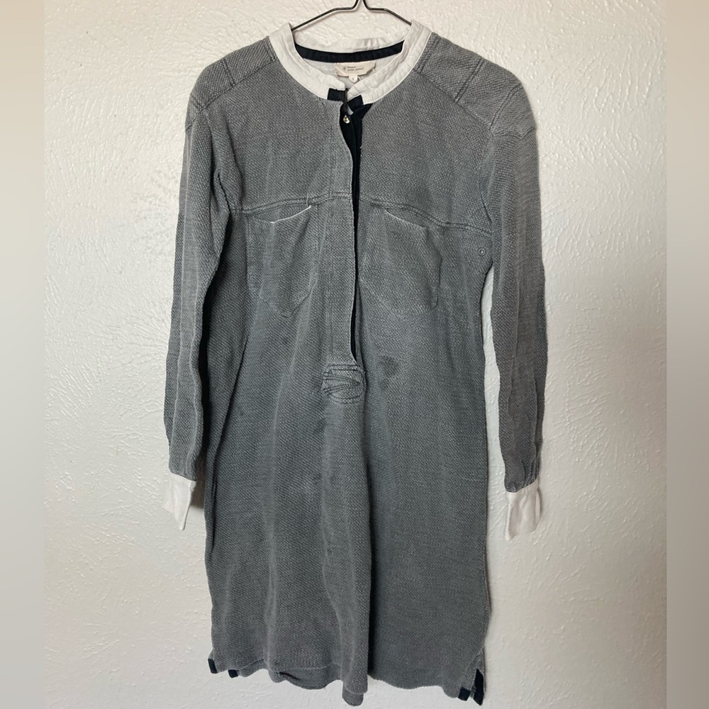 Isabel Marant Etoile Heather gray sweatshirt dress